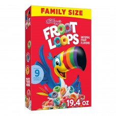 Kellogg's Cereal Matinal Froot Loops Sabor Frutas Family Size 550g